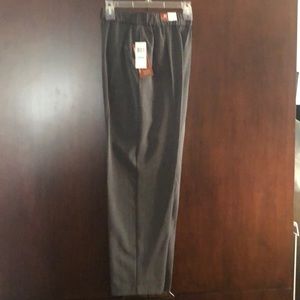 JM Collection Grey pull up trousers.